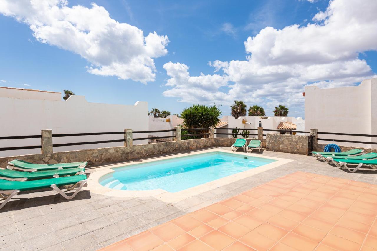 Homeforguest Villa Lobos Con Piscina Privada Caleta De Fuste Exterior photo